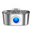 3.2L Stainless Steel Pet Water Fountain with Silent Pump and 3-Stage Filtration