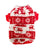 Christmas reindeer print fleece dog jumper, available in 2 colours, image 12
