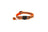 Reflective breakaway cat collar with silicone AirTag holder sleeve and bell, view 8