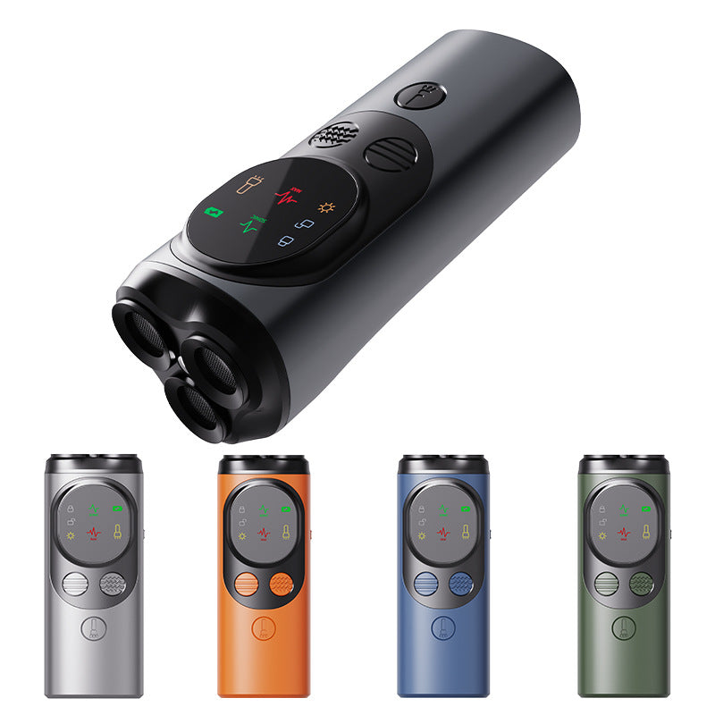 Dual-Head Ultrasonic Anti-Bark Dog Deterrent, Portable
