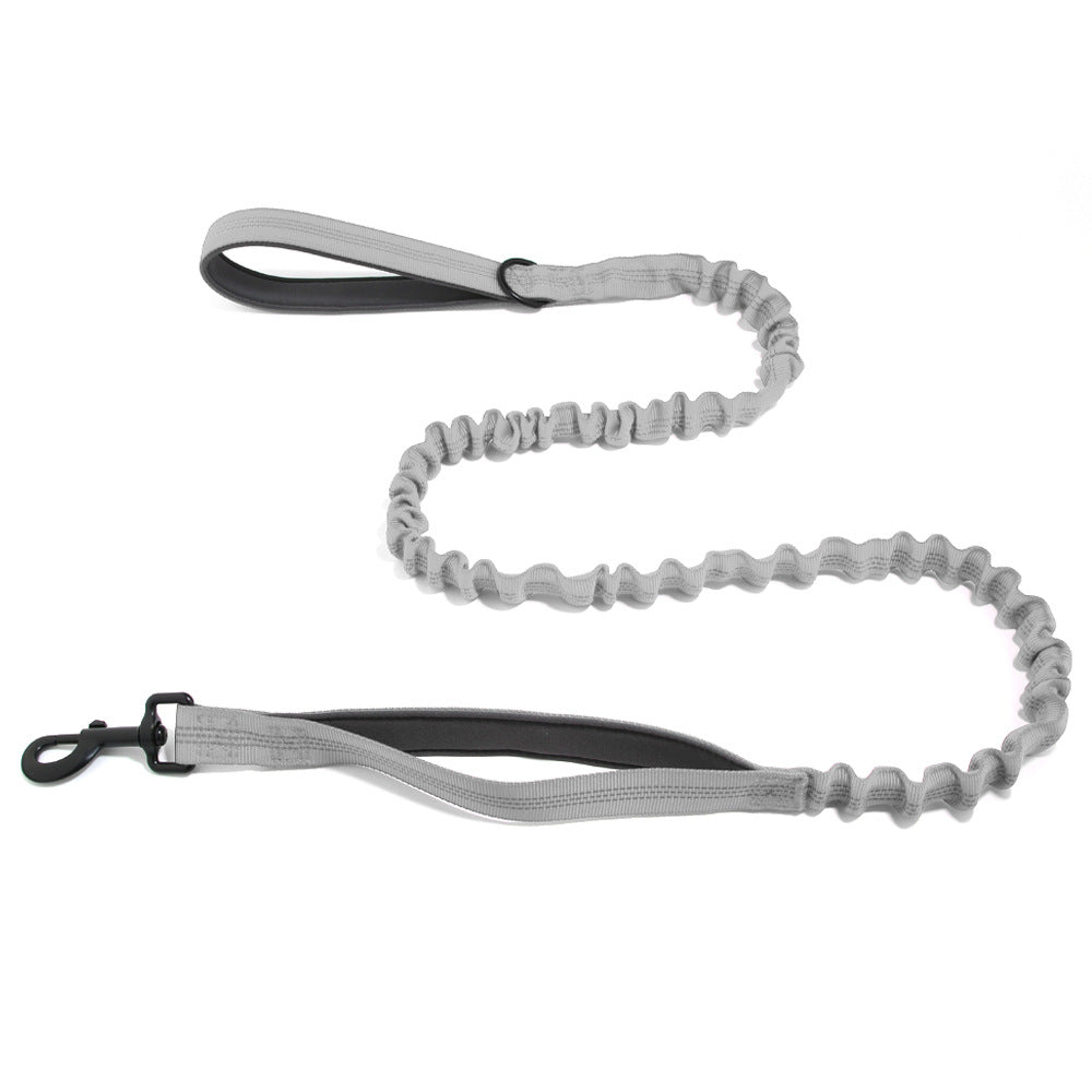 Adjustable nylon slip training lead for dogs in 10 colour options