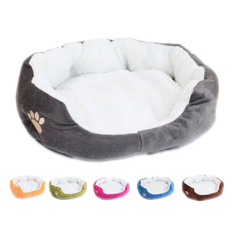 Super soft plush pet bed mat, alternative angle view