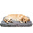 Waterproof washable padded pet mat in grey, photo 4 of 9