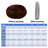 Navy 80cm round pet bed for medium dogs