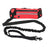 Running dog leads with waist belt in five colours