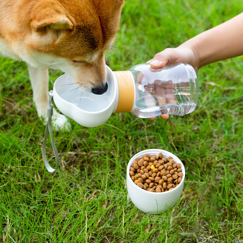 Portable water dispenser for puppies