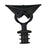 Garden bird feeding station attachments with tube feeder and tray, view 12