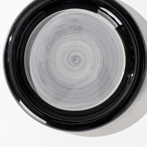 Ceramic Pet Food Bowl with Anti-Spill Design