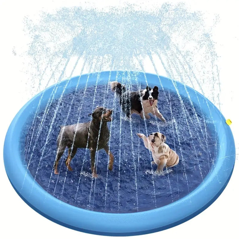 Kids Pet Water Spray Play Mat