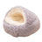 Round shell plush pet nest bed with semi-enclosed hood for cats, photo 4