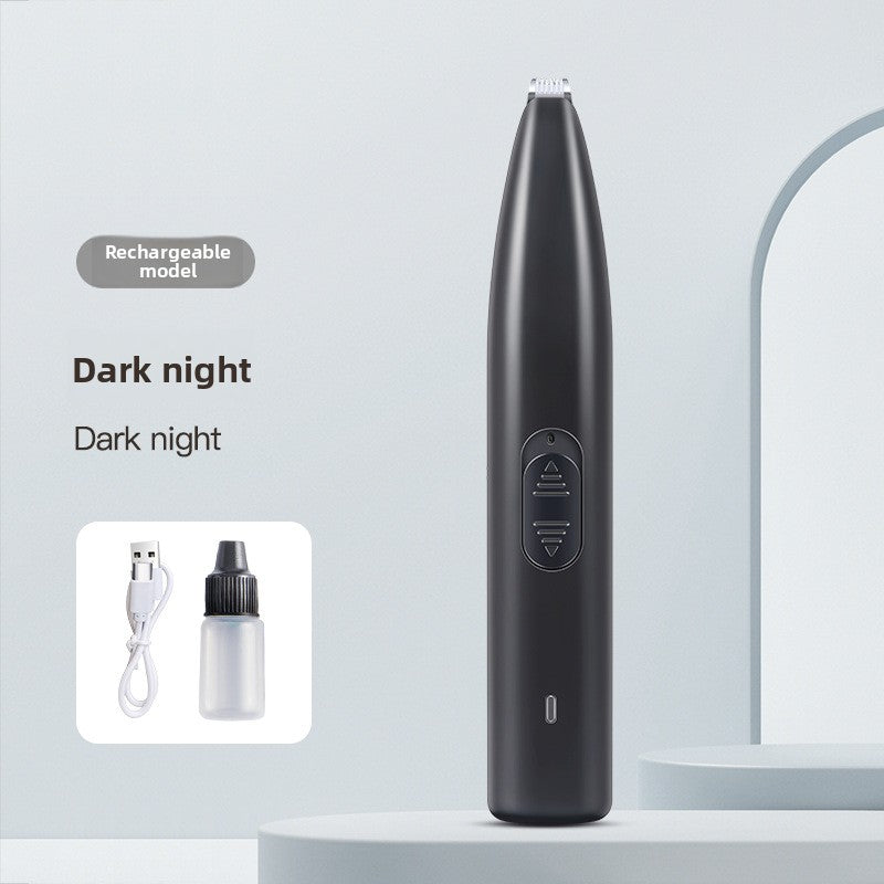 Quiet Pet Foot Hair Shaver, Battery or Rechargeable for Dogs and Cats