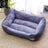 Warm Donut Pet Bed for Cats and Dogs with Optional Blanket, Cooling Mat and Toy, 45-70cm