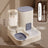 Automatic Cat Dog Food Water Feeder Bowl Ceramic