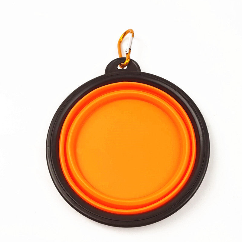Silicone dog bowl in 350ml and 1000ml sizes