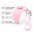 Foldable Stainless Steel Pet Travel Water Bowl with Hanging Rope Hook for Dogs