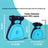 Dog poop scoopers in four colours with refill bags