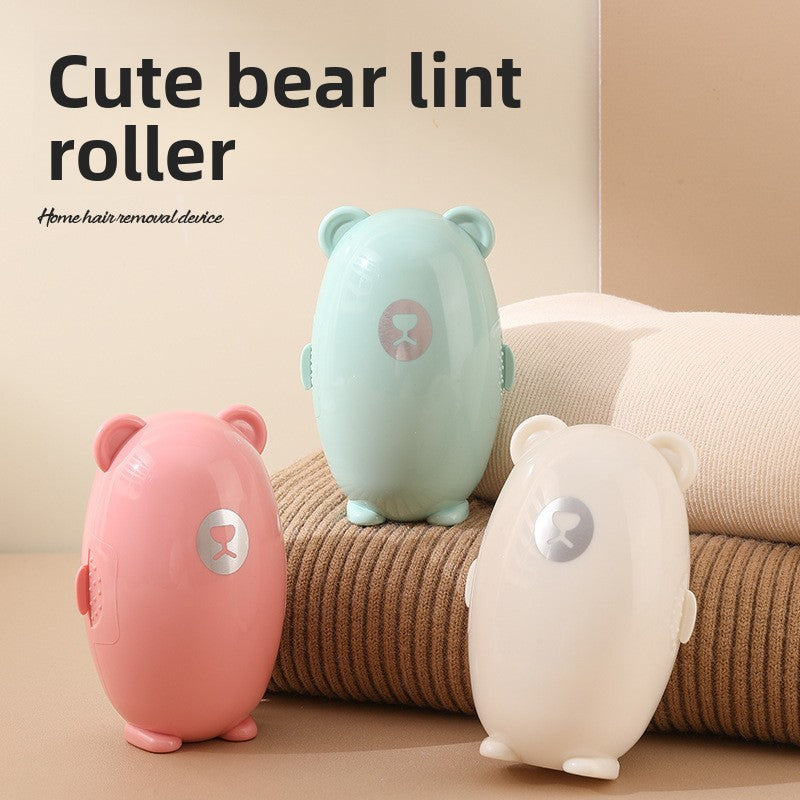 Pet roller brush for removing hair