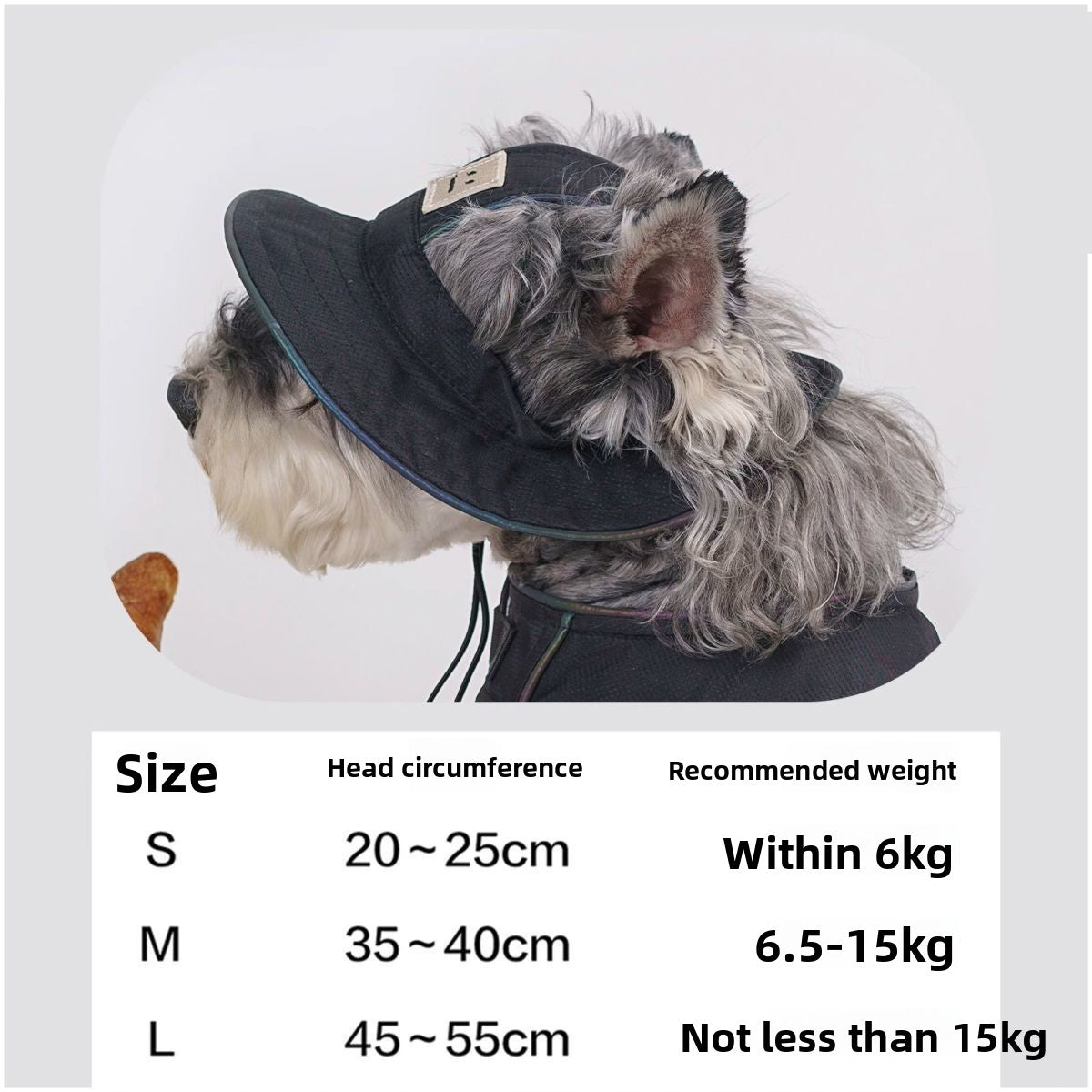 Reflective small dog harness set in black linen, in use with a pet