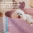 Pink princess pet bed with soft cushion for small dogs, photo 4