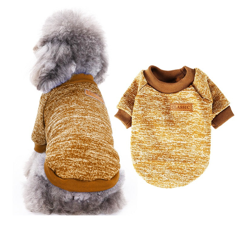 Soft knit fleece jumper for small dogs and cats, available in 12 colours, image 70