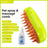 Handle Spray Brush with Massage, Anti-Static Mist Grooming Comb