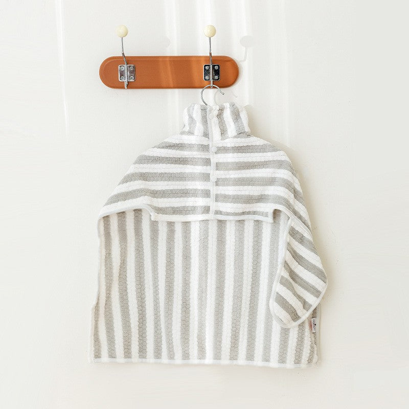 Super Absorbent Dog Bathrobe Towel Wrap with Foot Covers