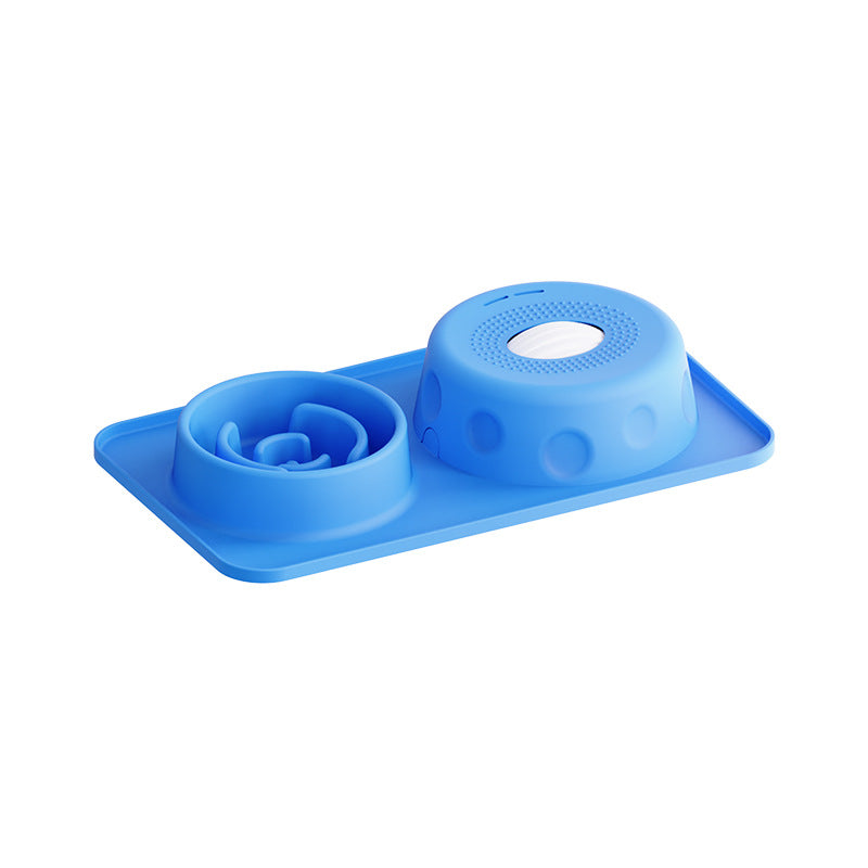 Pet Slow Feeder Licking Bowl with Non-Slip Base
