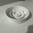 Ceramic Slow Feeding Pet Bowl with Small Flower Design and Optional Iron Stand
