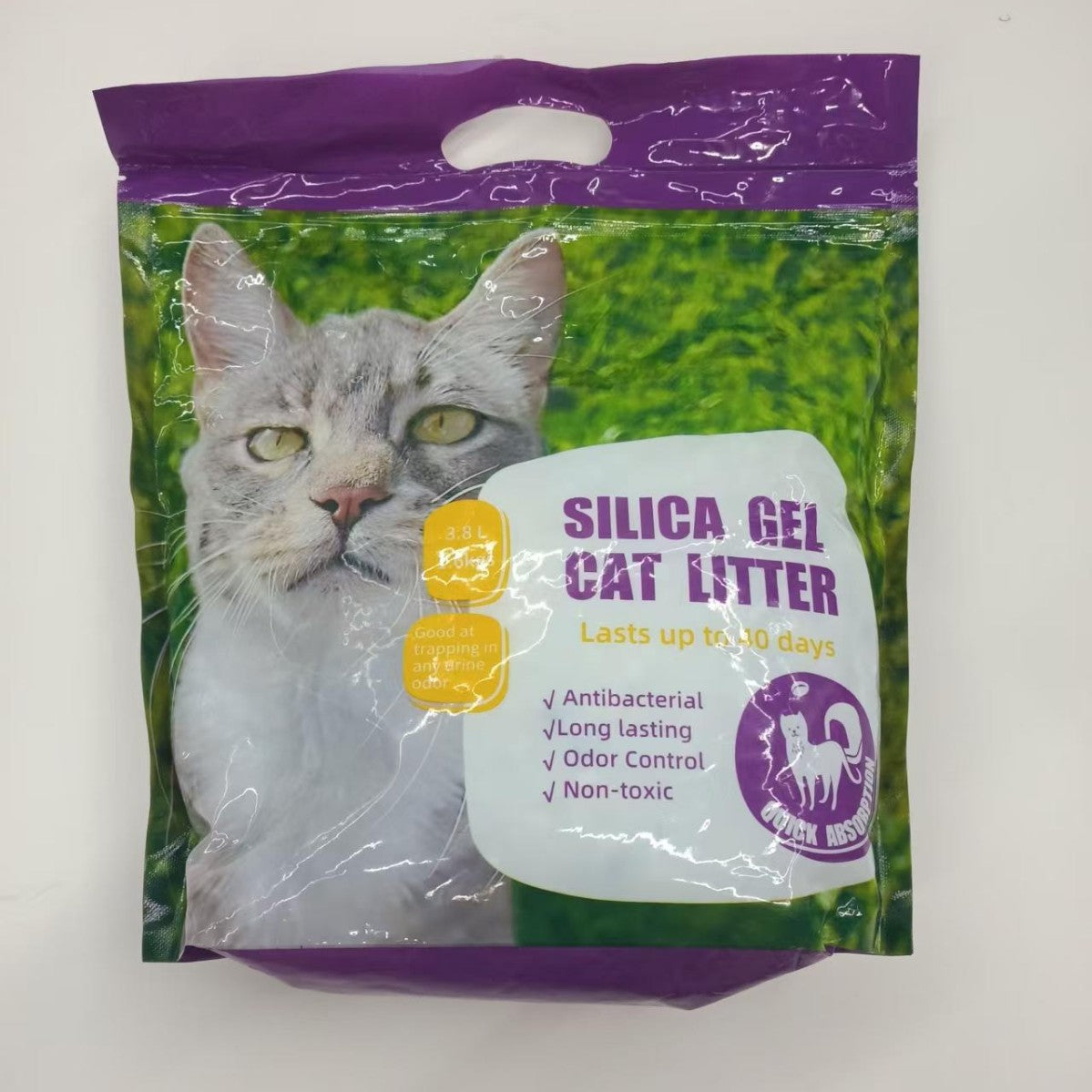 Low Dust Crystal Cat Litter with Fast Absorption