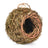 Hand woven natural fibre bird house for garden birds, view 4
