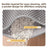 Washable Double Layer Cat Litter Mat, Anti-Tracking Floor Guard