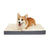 Memory foam dog bed mat with washable cover, detail photo 7