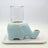 Ceramic Automatic Cat Water Dispenser with Elephant Design and Glass Bottle