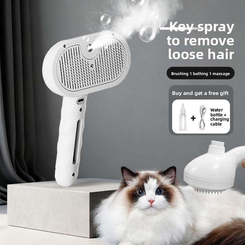 Pet Spray Grooming Comb with Detangler for Dogs and Cats