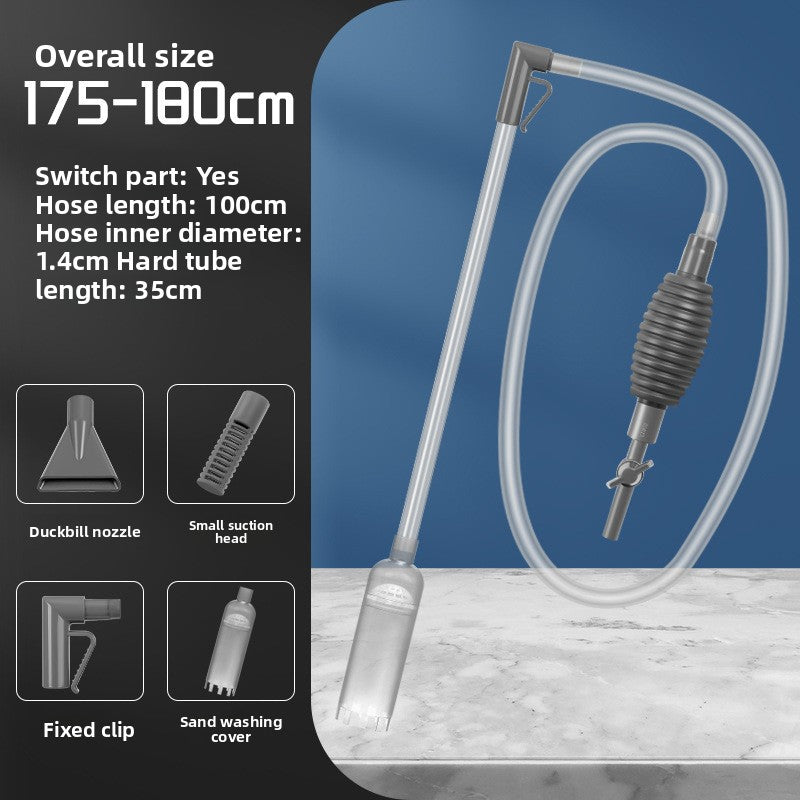 Aquarium Gravel Cleaner Siphon and Manual Water Changer