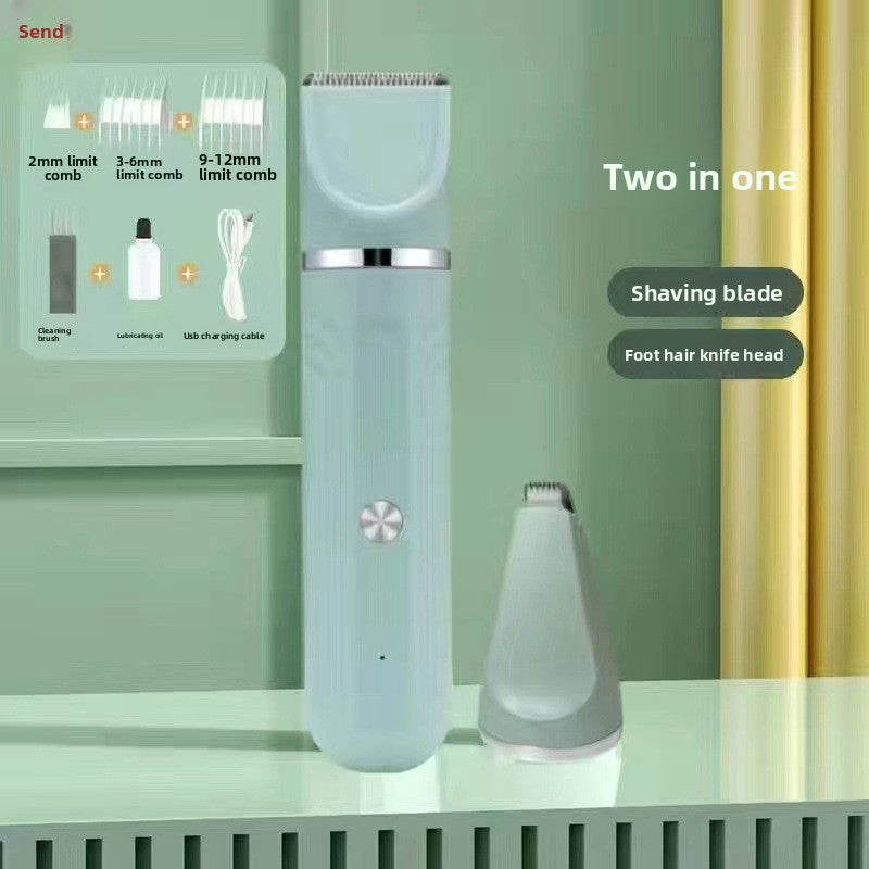Pet Hair Clipper with Paw Shaver and Nail Grinder, Multi-Function