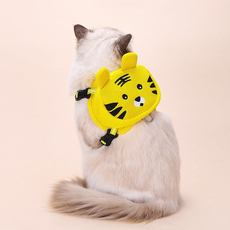 Animal backpack harness for small dogs and cats, main product photo