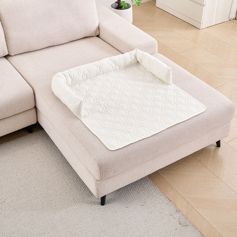 Waterproof Plush Pet Sofa Cushion with Non-Slip Bottom