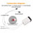 Quiet aquarium air pump kit with tubing and air stones, view 1