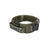 Tactical nylon dog collar with double metal buckle, ideal for everyday use