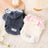 Fleece lined bear print dog top, available in 2 colours, image 2