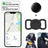 Compact Bluetooth pet locator tag with protective holder, product image 9