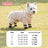 Four leg dog coverall with lead attachment, available in 2 colours, image 16