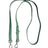 PVC dog harness lead and collar set in bright colours, 4 sizes available