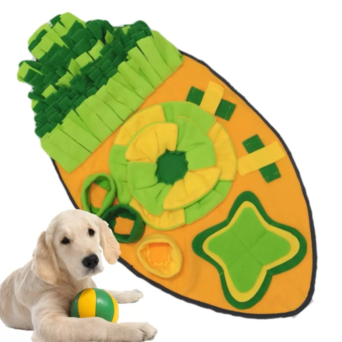 Interactive Pet Snuffle Mat for Dogs and Cats, Scent Foraging