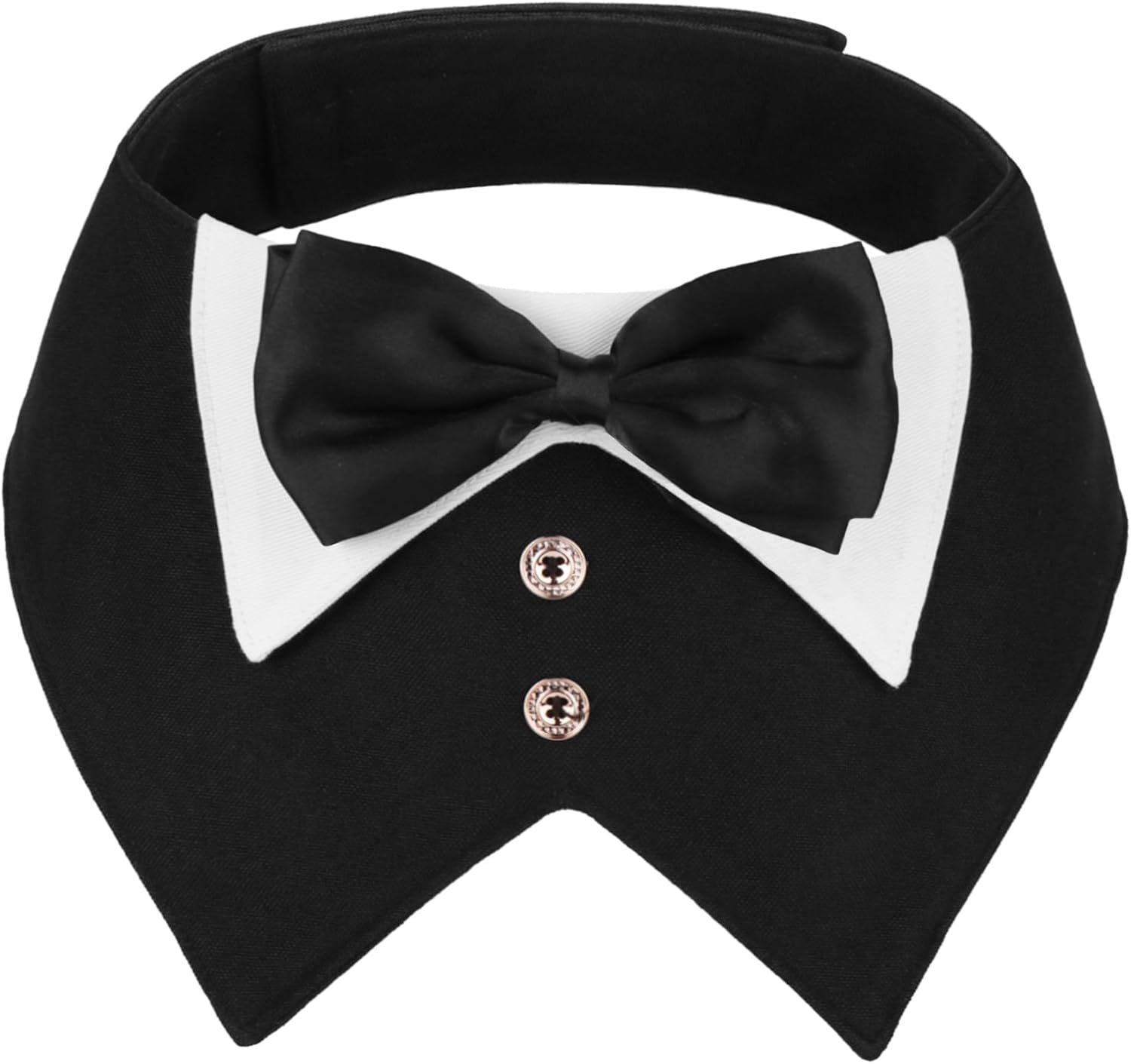 Dog tuxedo vest with bow tie, available in 13 styles, image 65