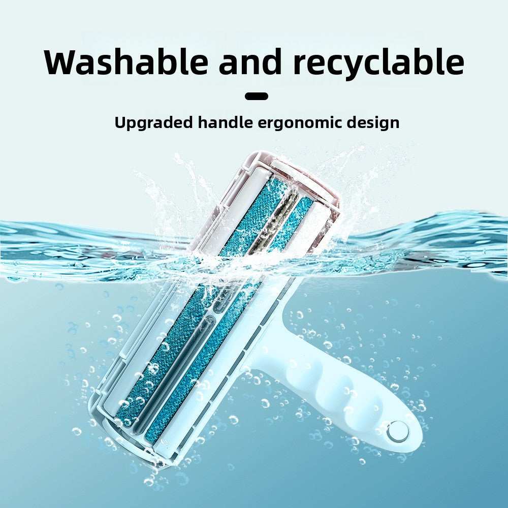 Push-pull pet hair remover roller, photo 4 of 9