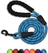 Reflective nylon rope dog lead, 9 length and thickness options