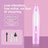 Cordless Dog Paw Trimmer with LED Light and Rounded Safety Blades