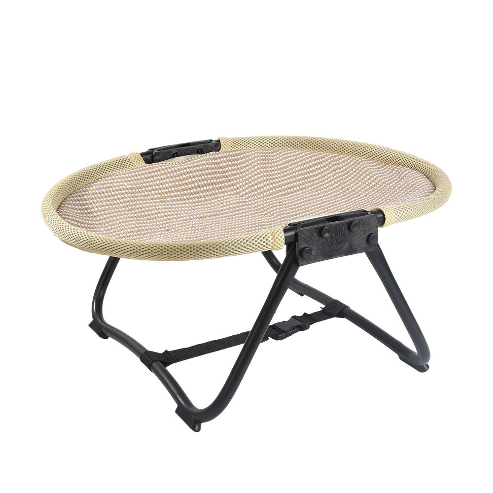 Portable Foldable Elevated Pet Bed, Raised Cot for Dogs and Cats